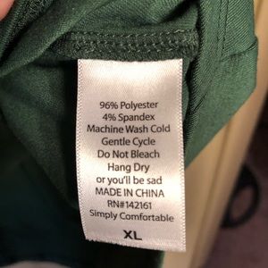 LuLaRoe Tops - LuLaRoe Forest Green Irma Tunic LuLaRoe Tops - LuLaRoe Forest Green Irma Tunic